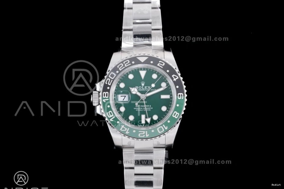II 904L Dial DD3285 Edition 1:1 Sprite Green 126729 GMT-Master On VSF Oyster Best SS VTNR Bracelet V3 0227